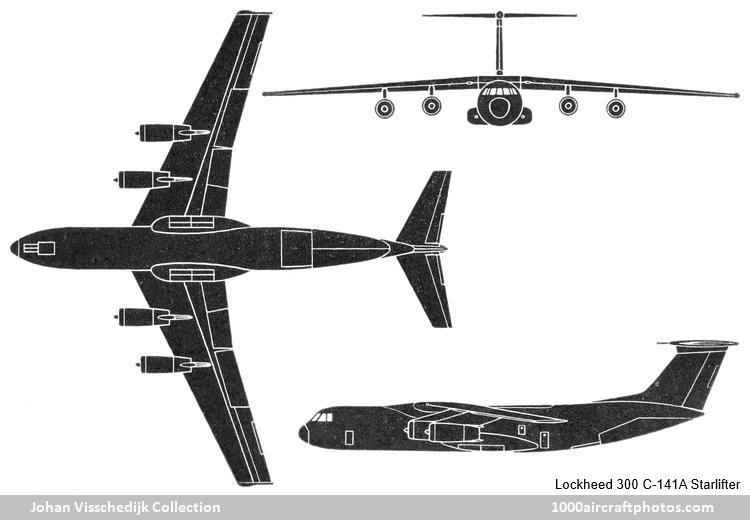 Lockheed 300 C-141A Starlifter
